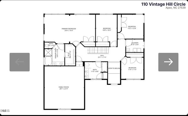 $875,000 | 110 Vintage Hill Circle, Apex, NC 27539