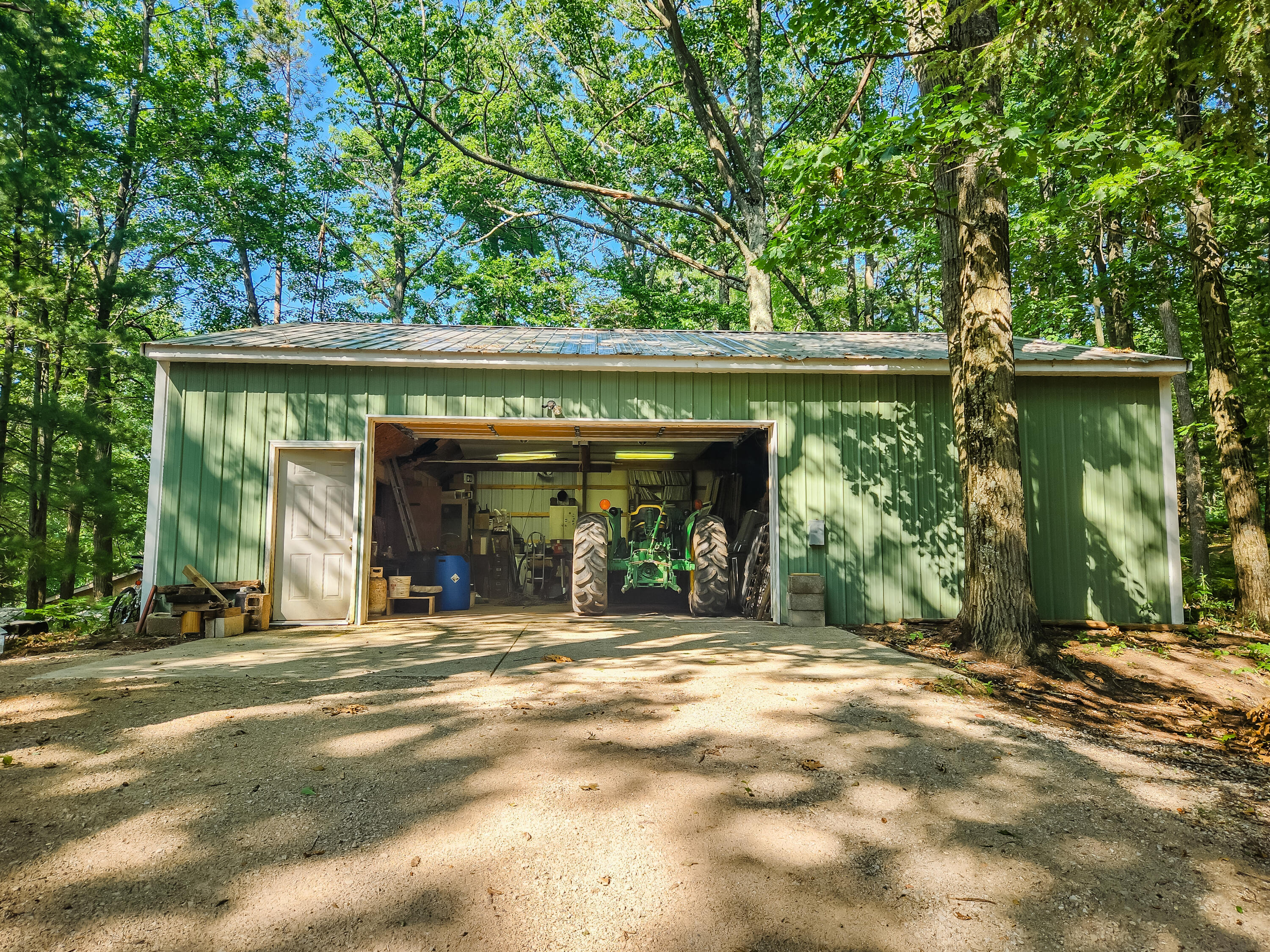 5341 North Benson Road Fountain, MI 49410 - Photo 2 of 24 .0 x 40 Polebarn