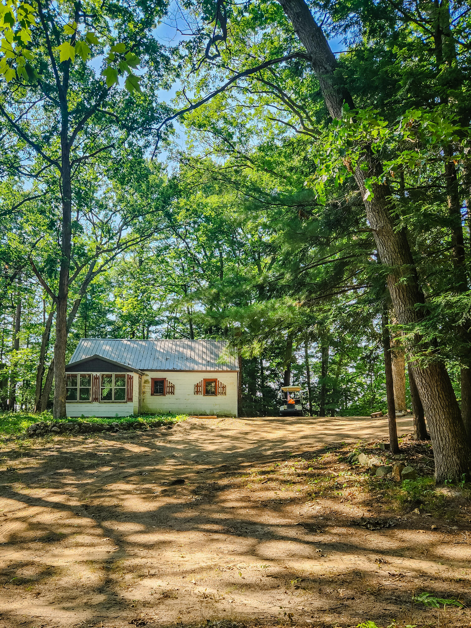 5341 North Benson Road Fountain, MI 49410 - Photo 7 of 24 View from base of driveway