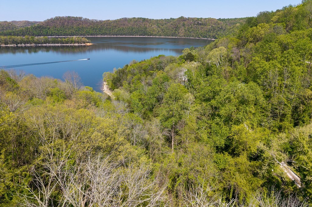 588 Austin Bottom Road Baxter, TN 38544 - Photo 3 of 15 a view of a lake with a mountain in the background