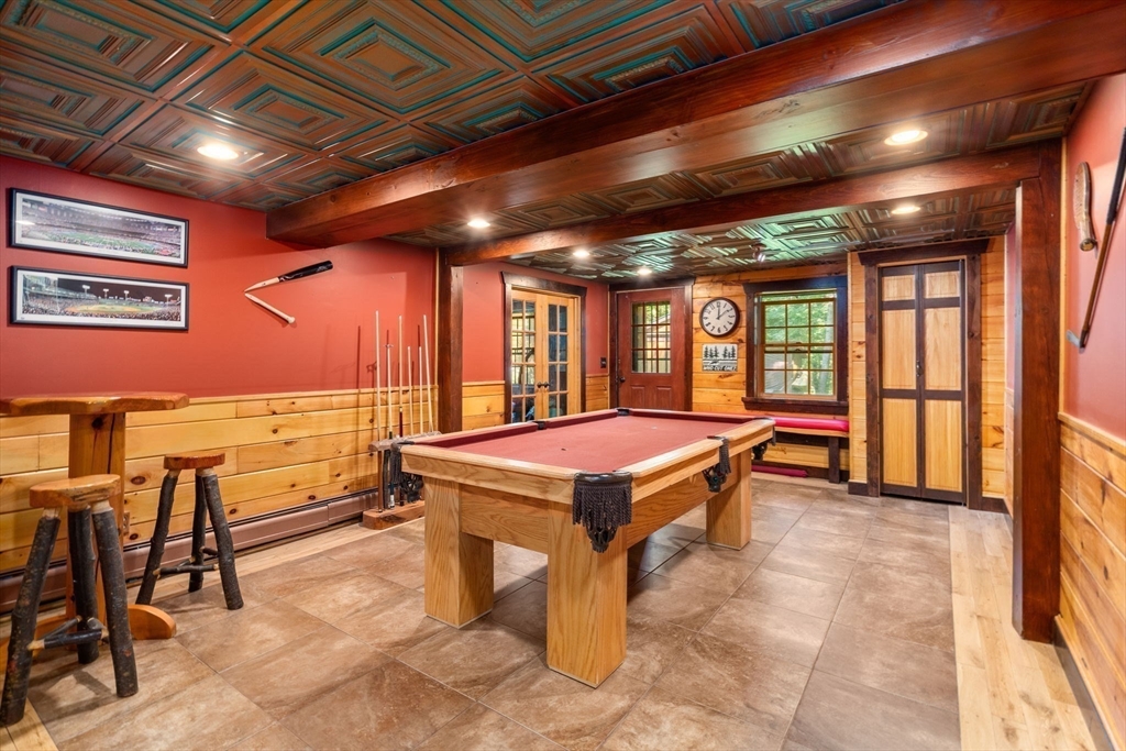67 Streeter Road Sturbridge, MA 01518 - Photo 29 of 41 a room with pool table and windows