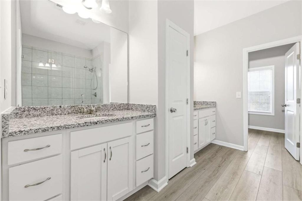 2066 Highway 63 Homer, GA 30547 - Photo 21 of 65 a bathroom with a granite countertop sink mirror and