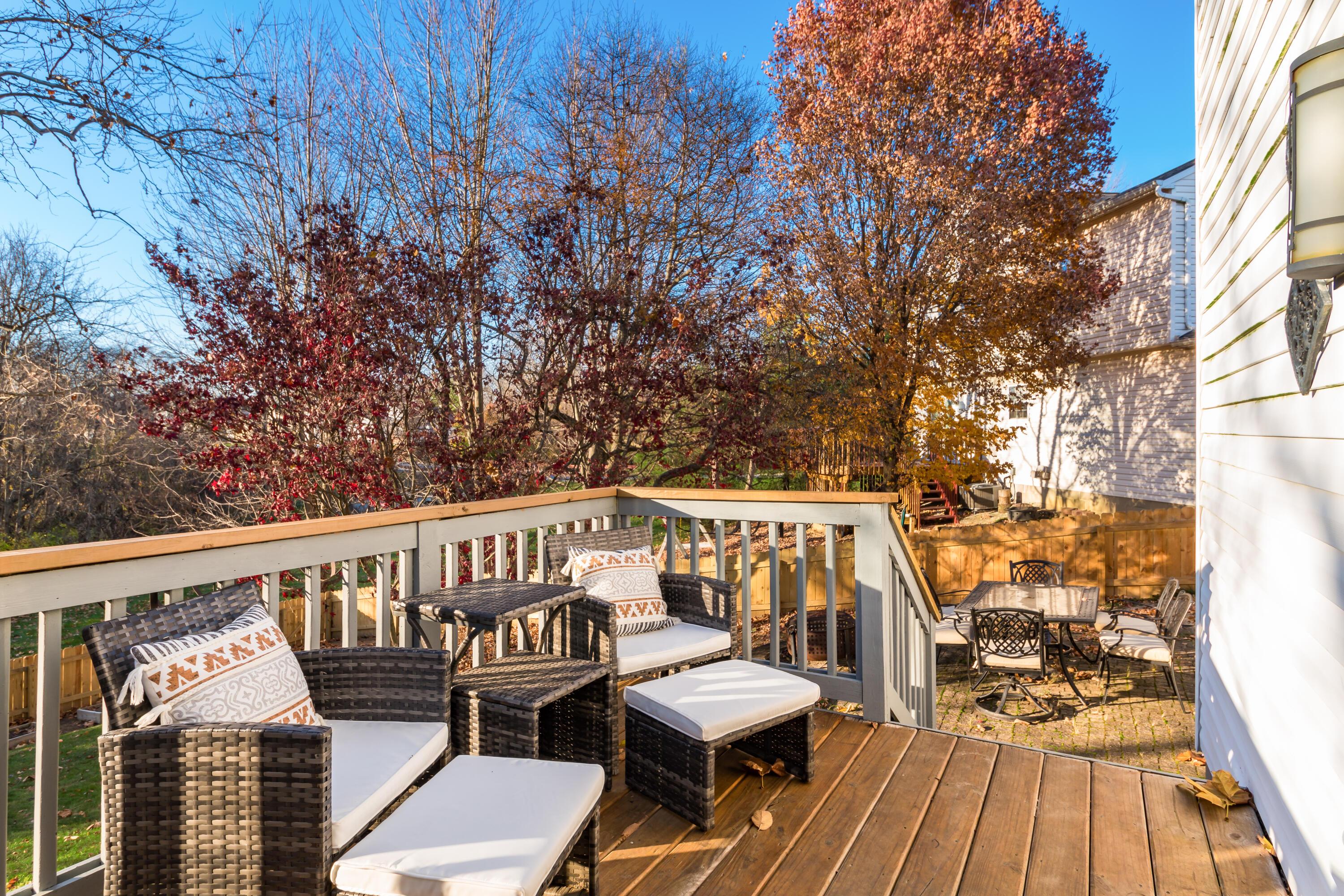565 Marcum Road Blacklick, OH 43004 - Photo 25 of 29 Paver patio off deck gives more room for entertaining
