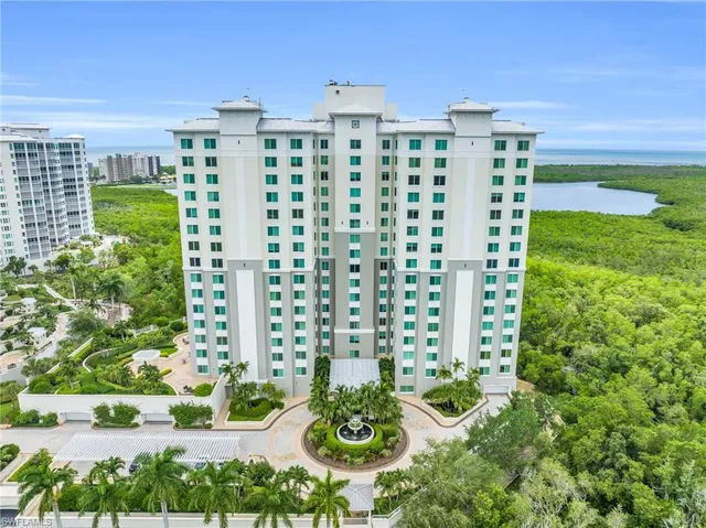 a view of a city with tall buildings