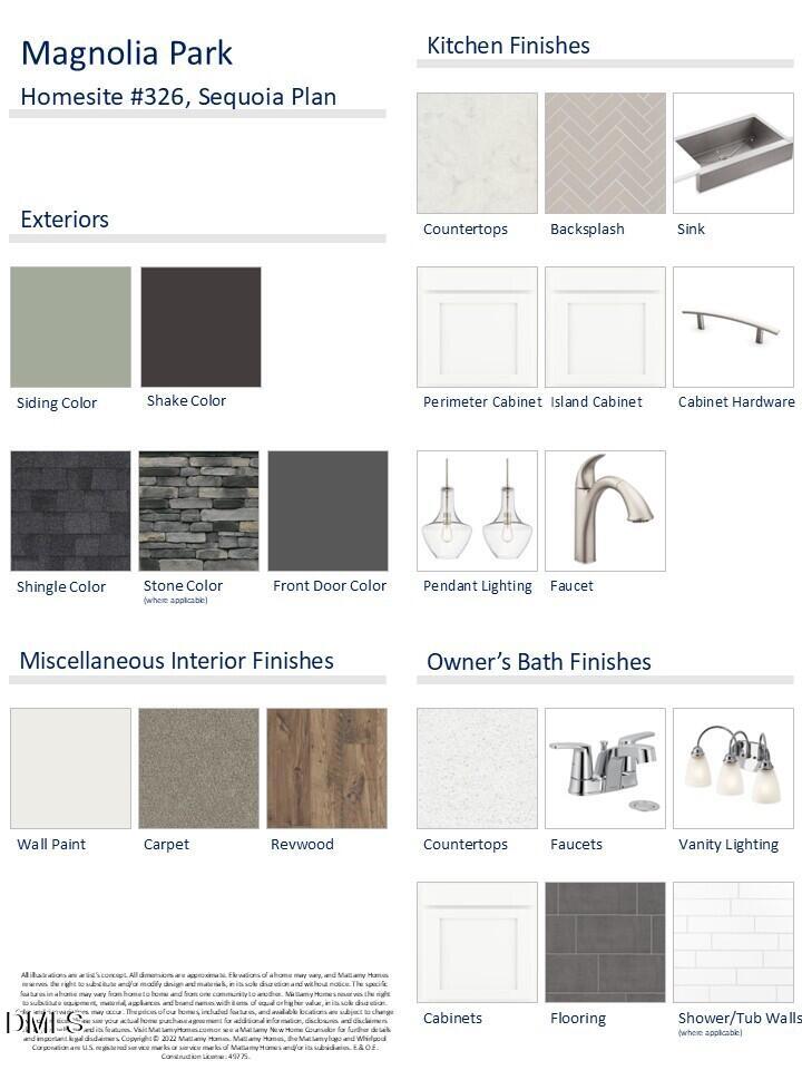 256 Yellow River Way Garner, NC 27529 - Photo 4 of 16 326 MAP - Home Interior Selections