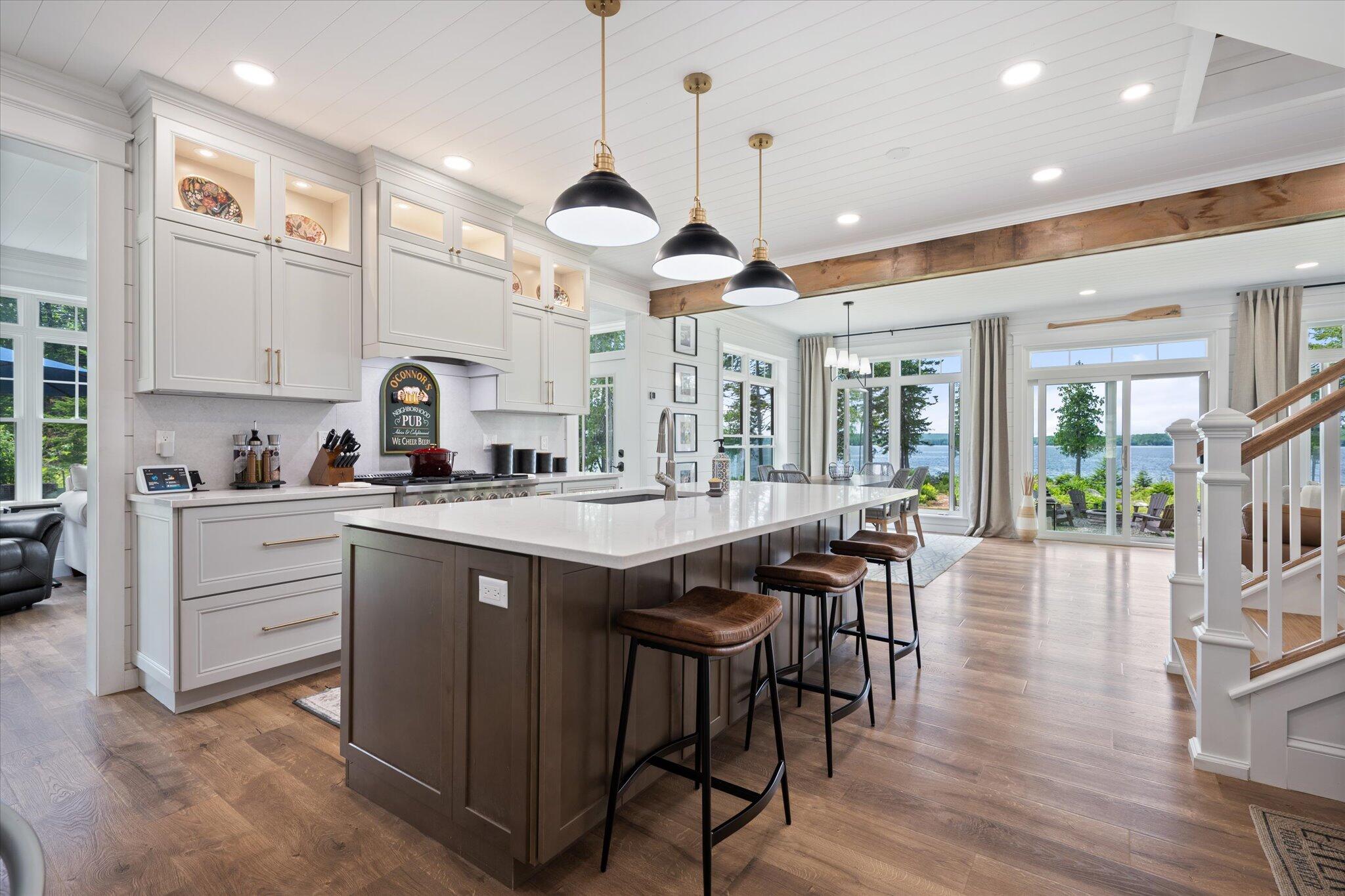 622 Railroad Bed Road Milo, ME 04463 - Photo 14 of 84 Oversized island...