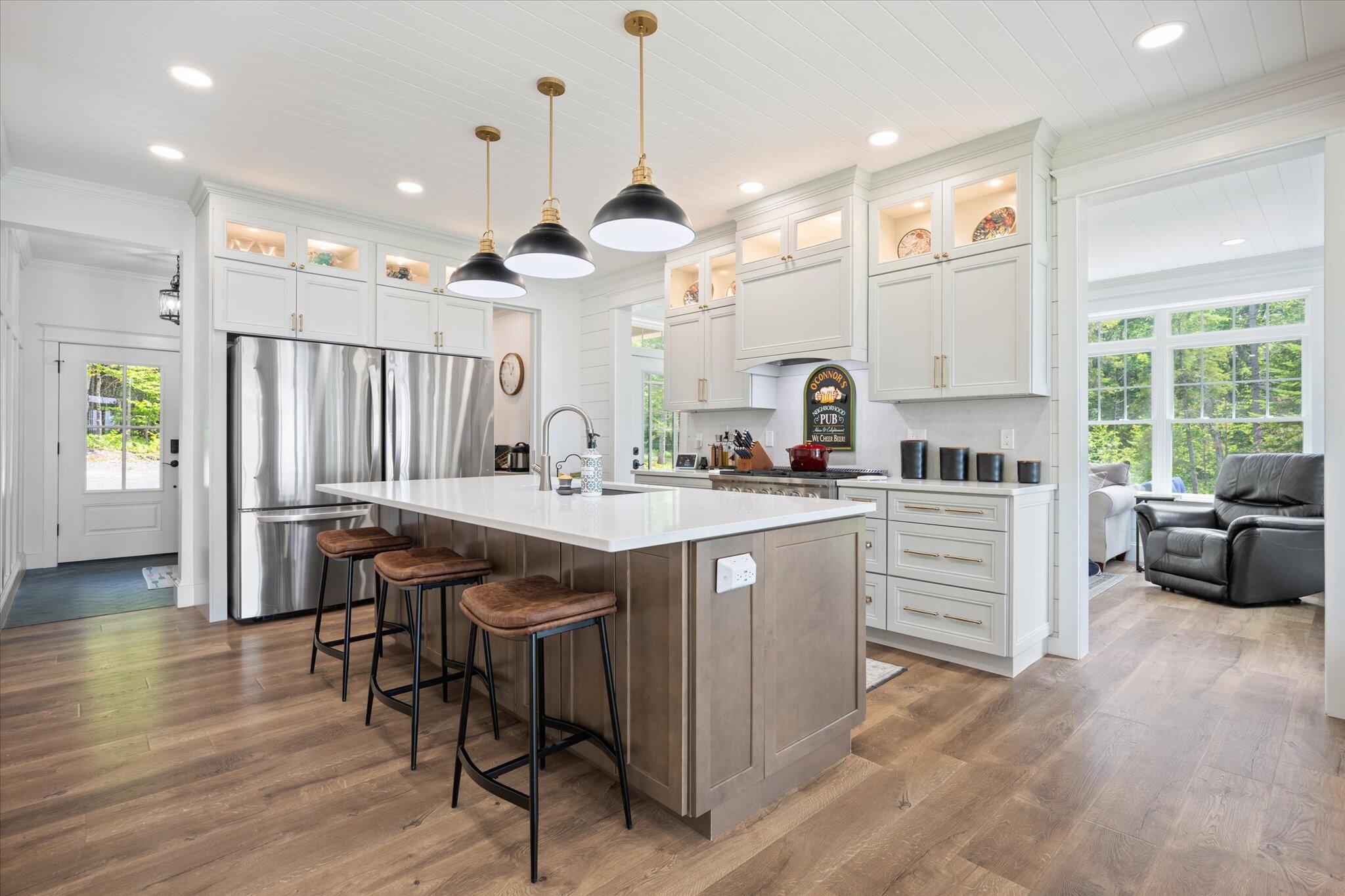 622 Railroad Bed Road Milo, ME 04463 - Photo 15 of 84 Quartz countertops...