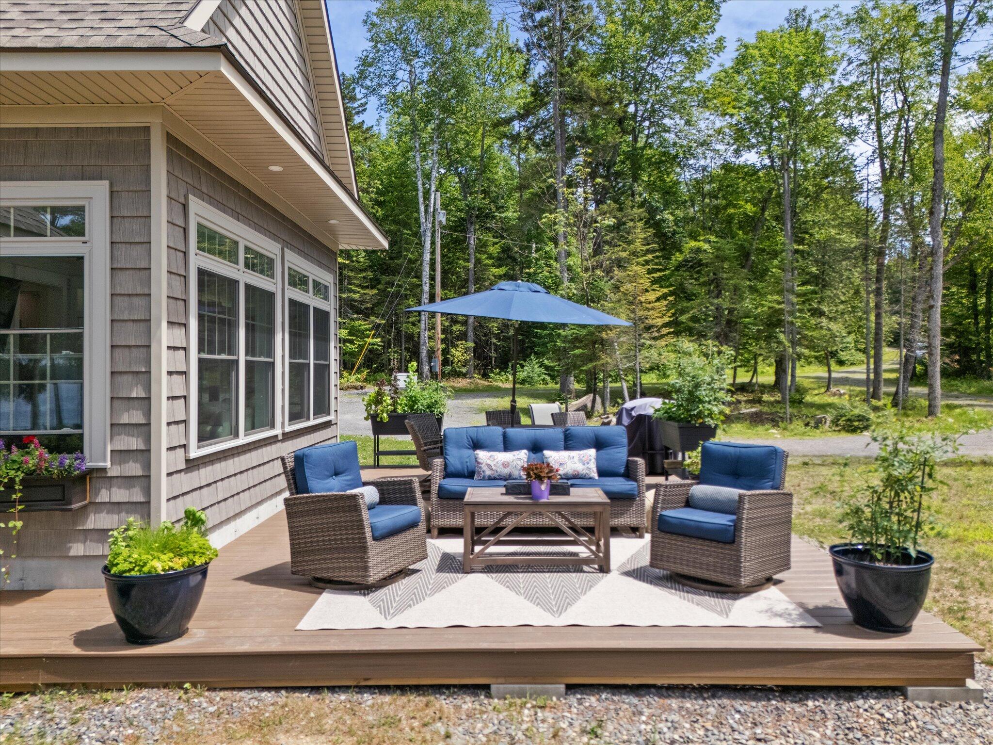 622 Railroad Bed Road Milo, ME 04463 - Photo 4 of 84 Outdoor deck to enjoy....