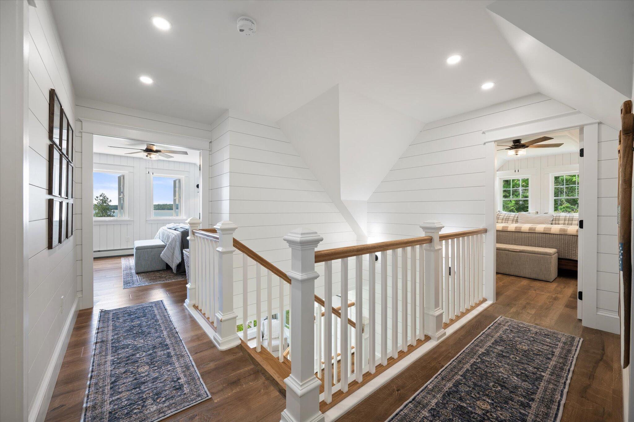 622 Railroad Bed Road Milo, ME 04463 - Photo 46 of 84 Second level hallway...