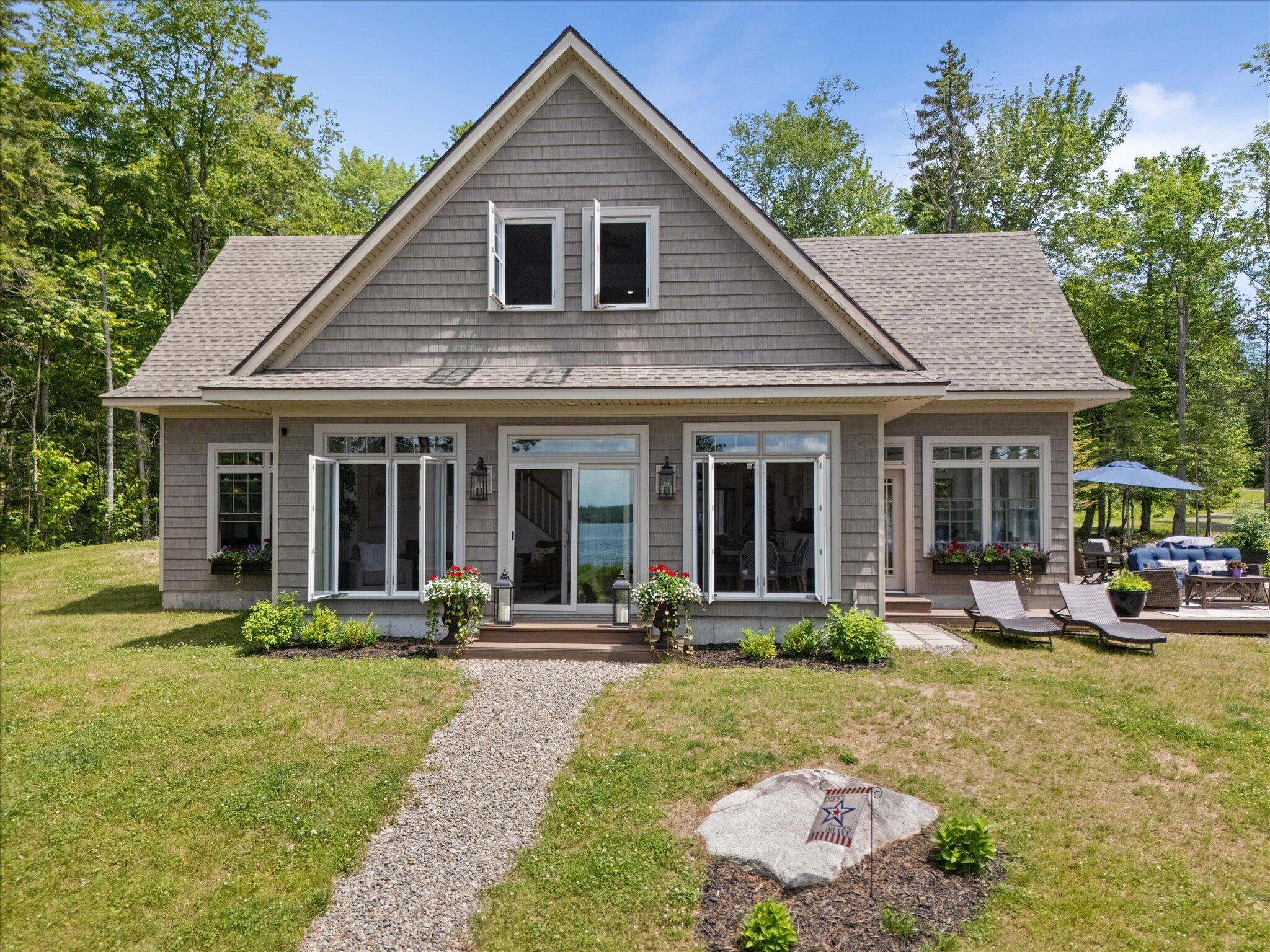 622 Railroad Bed Road Milo, ME 04463 - Photo 5 of 84 Oversized Matthew Brothers windows...