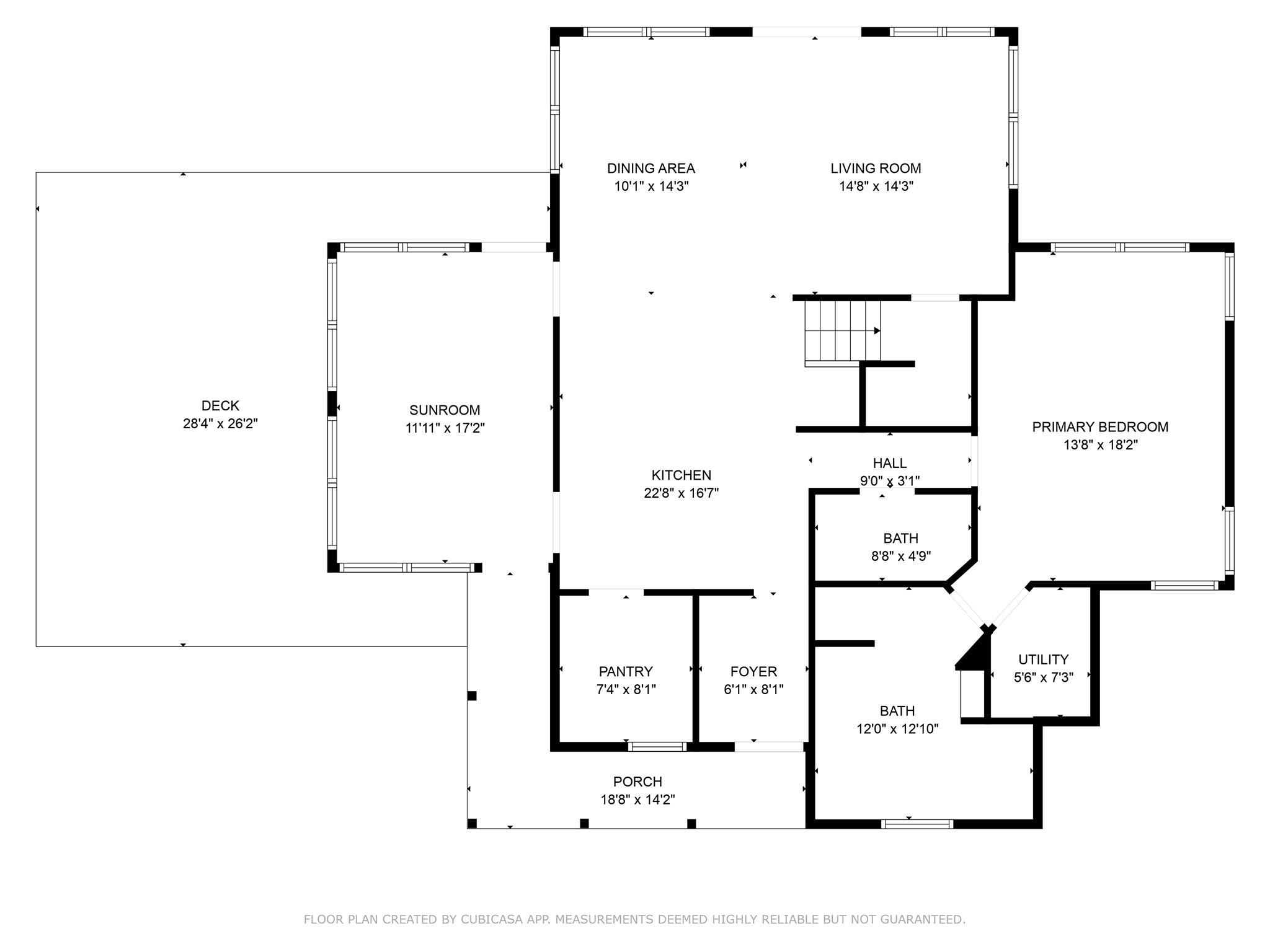 622 Railroad Bed Road Milo, ME 04463 - Photo 82 of 84 First level floor plan...