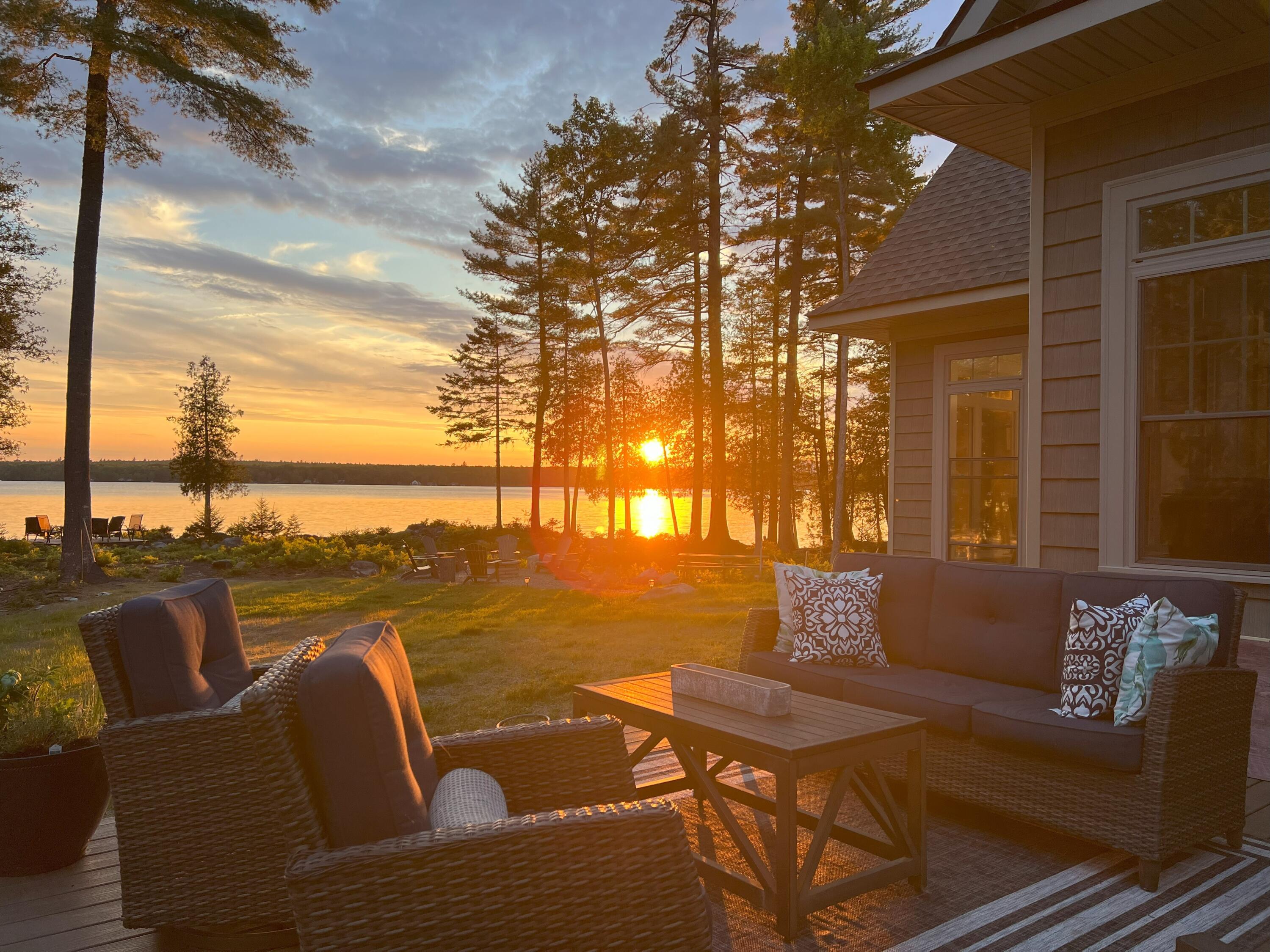 622 Railroad Bed Road Milo, ME 04463 - Photo 62 of 84 Evening sunset...