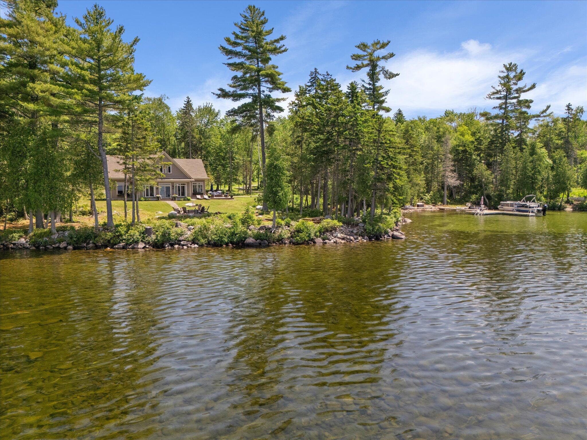 622 Railroad Bed Road Milo, ME 04463 - Photo 74 of 84 View from the lake...