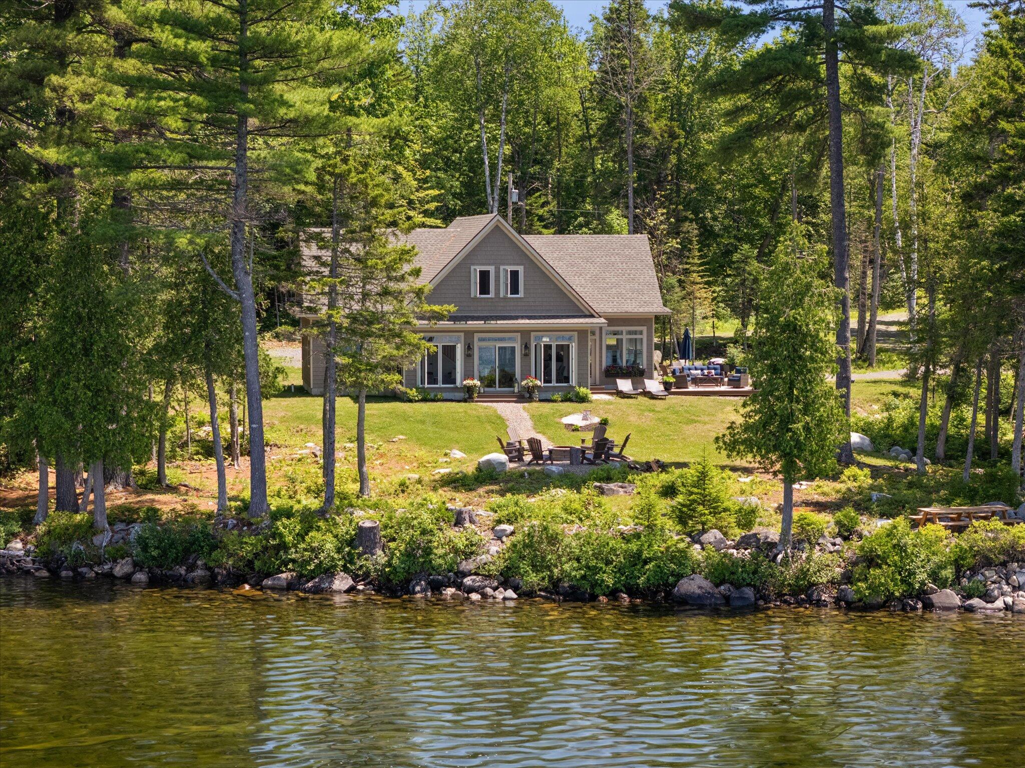 622 Railroad Bed Road Milo, ME 04463 - Photo 9 of 84 View from the lake...