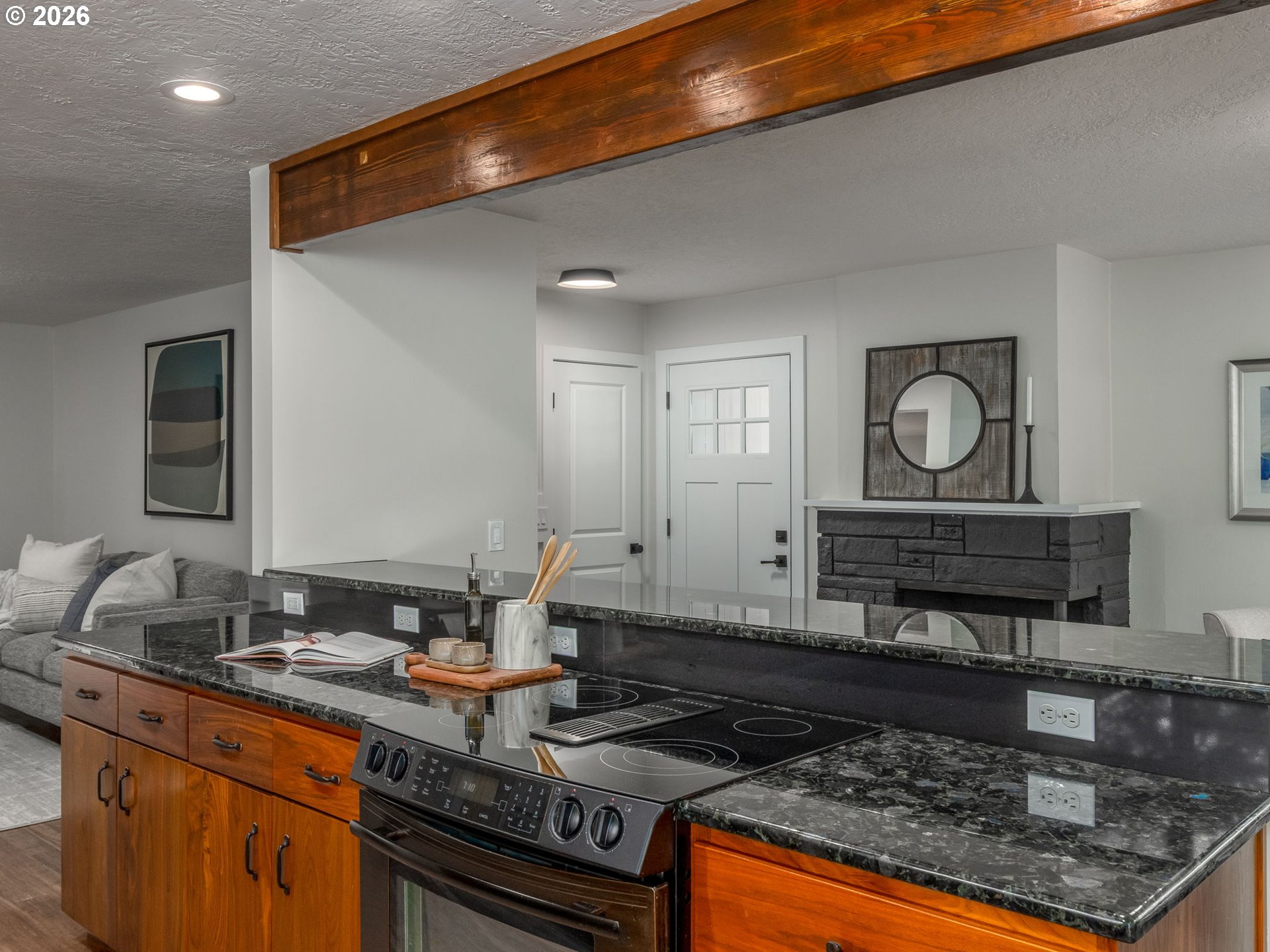 850 Northeast 179th Avenue Portland, OR 97230 - Photo 14 of 30 a kitchen with stove and cabinets