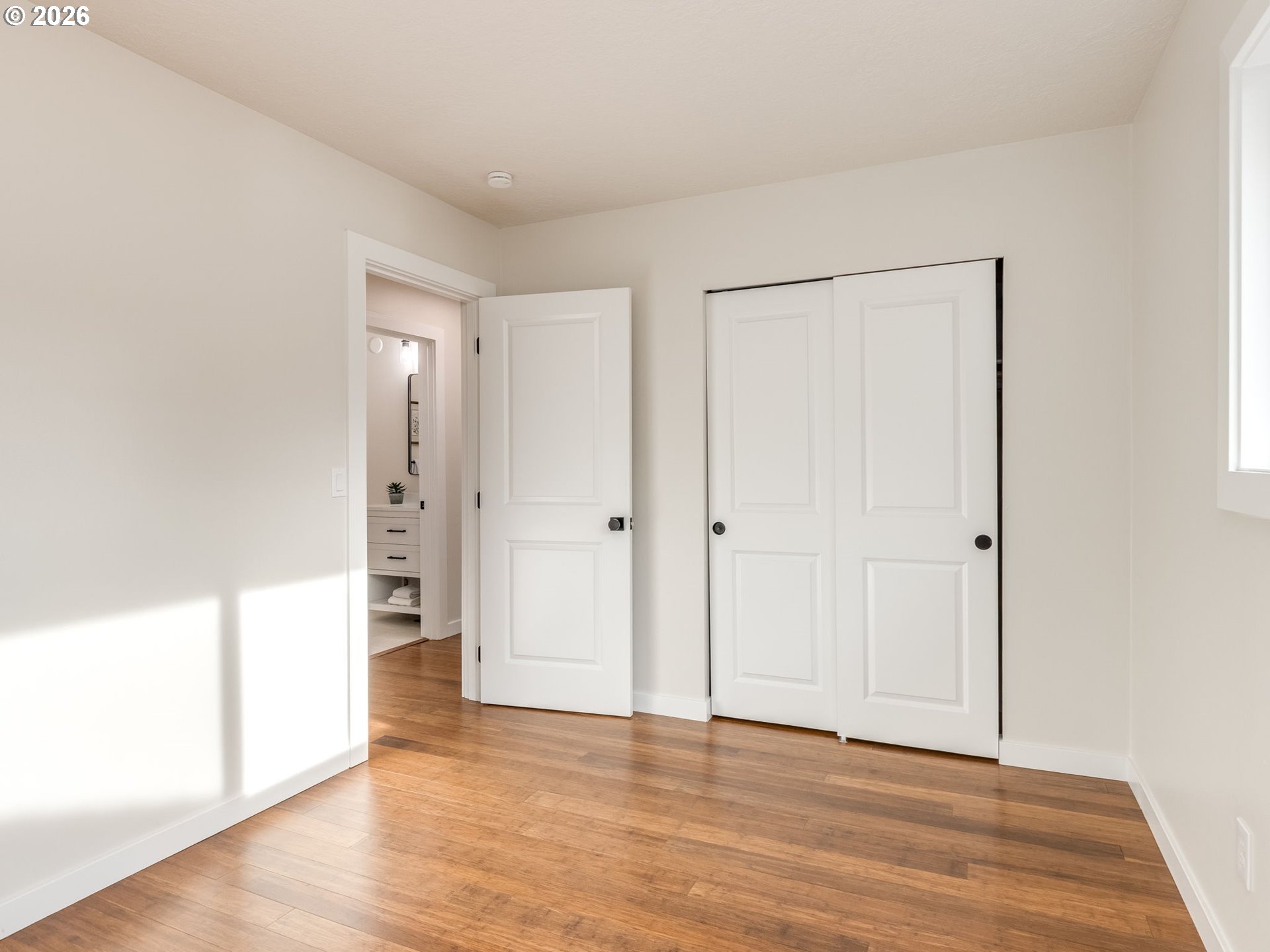 850 Northeast 179th Avenue Portland, OR 97230 - Photo 20 of 30 a view of an empty room and wooden floor