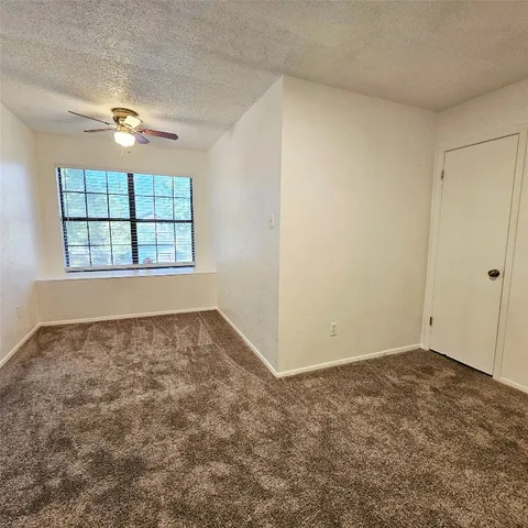 an empty room with a natural light