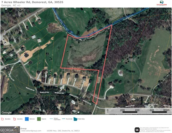 $142,900 | 7-acres Wheeler Road, Demorest, GA 30535