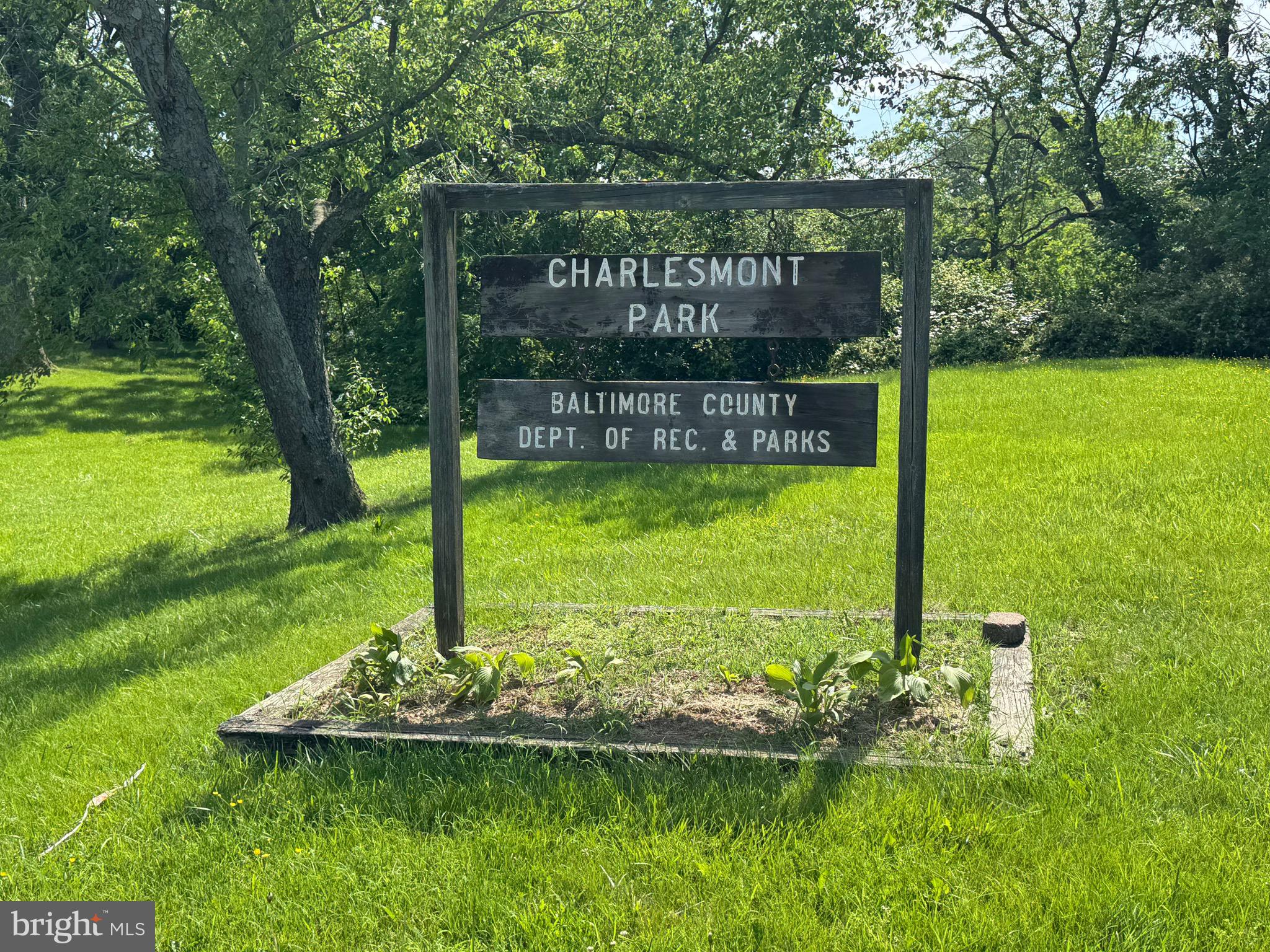 8024 Kimberly Road Dundalk, MD 21222 - Photo 14 of 16 a view of a park with welcome board