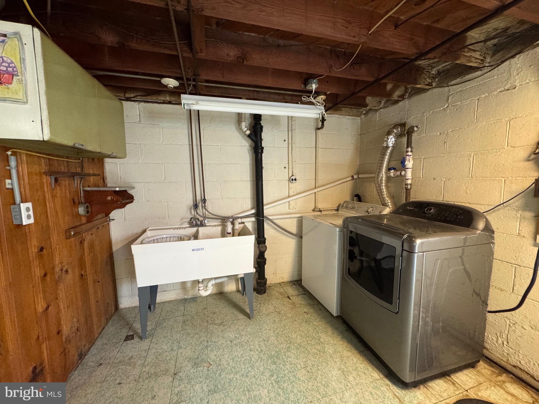 8024 Kimberly Road Dundalk, MD 21222 - Photo 15 of 16 a utility room with dryer and washer