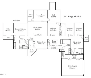 $1,200,000 | 902 Kings Mill Road, Chapel Hill, NC 27517
