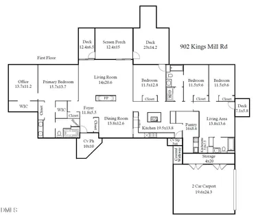 $1,200,000 | 902 Kings Mill Road, Chapel Hill, NC 27517