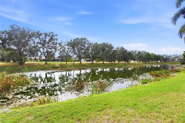 a view of a chairs and table in the patio