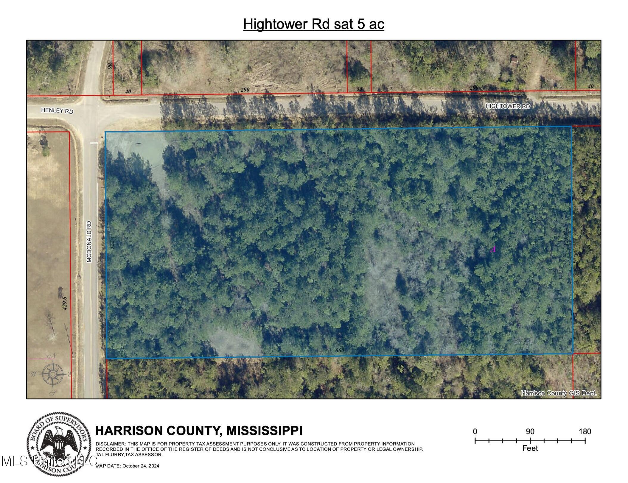 Hightower Rd Pass Pass Christian, MS 39571 - Photo 3 of 3 HT SAT 5 ac