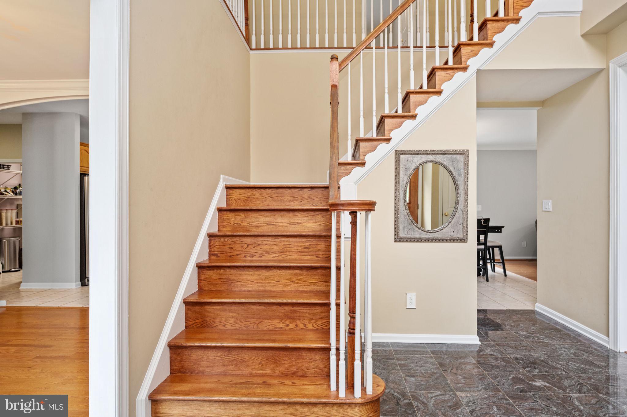 4 Riva Ridge Drive Stafford, VA 22556 - Photo 22 of 96 Hardwood stairs lead to the second level