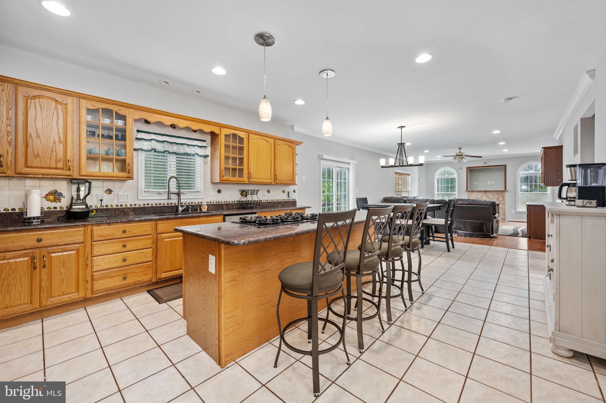 4 Riva Ridge Drive Stafford, VA 22556 - Photo 30 of 96 Pendant lighting illuminates the island