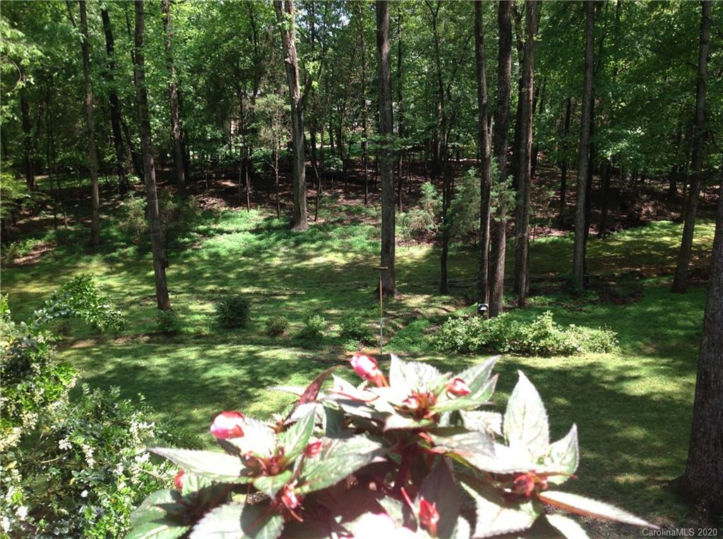 3002 High Ridge Road Charlotte, NC 28270 - Photo 37 of 41 a backyard of a house with lots of green space and fountain