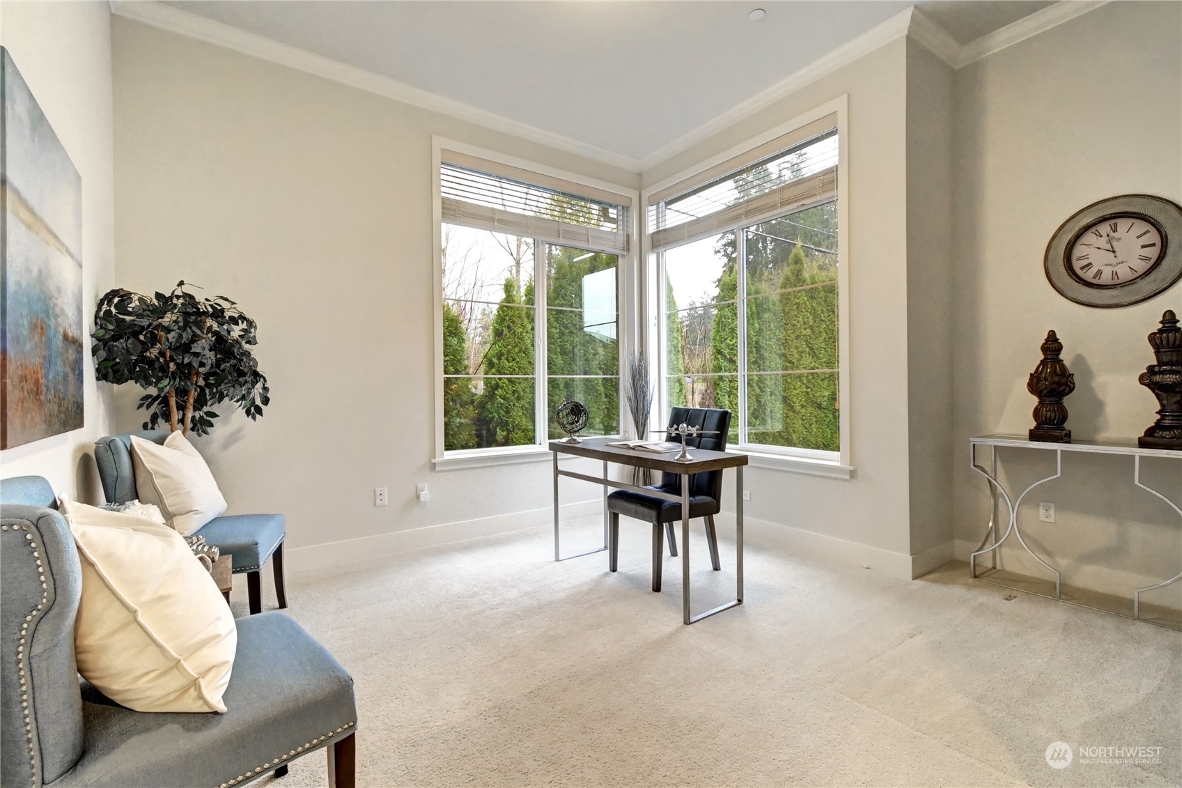 4431 231st Place Southeast Bothell, WA 98021 - Photo 12 of 36 a view of a livingroom with furniture and a large window
