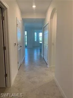 a view of an ocean and beach