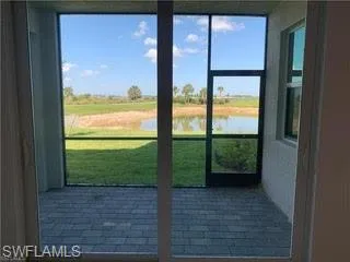 a view of empty room