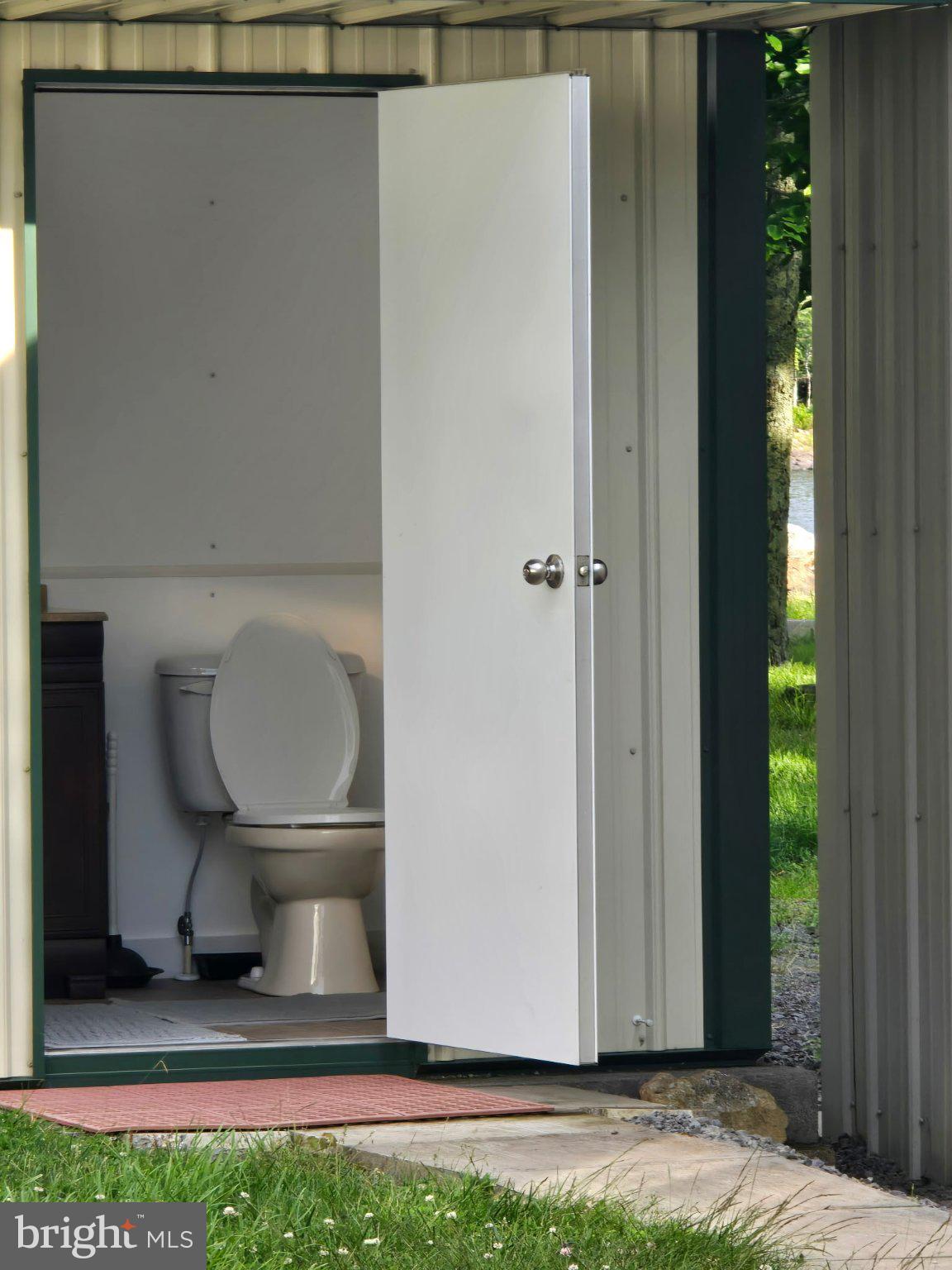 700 Paul Stahl Road Mount Storm, WV 26739 - Photo 30 of 31 Charming outdoor restroom retreat.