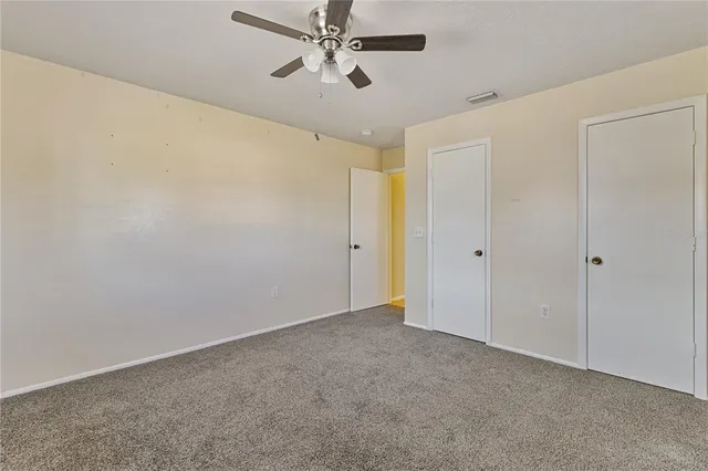 a view of closet area