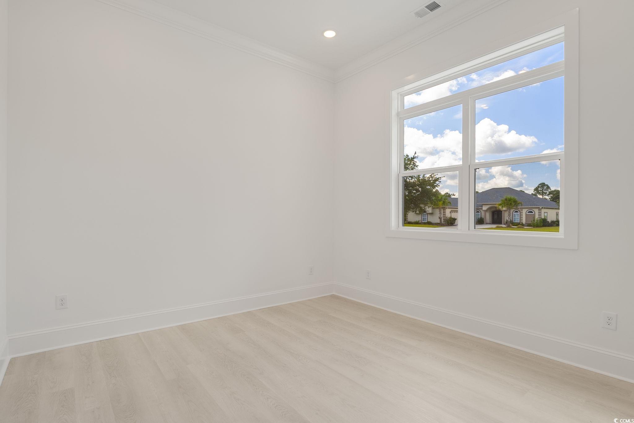1109 Whooping Crane Drive Conway, SC 29526 - Photo 17 of 39 Unfurnished room with ornamental molding and light
