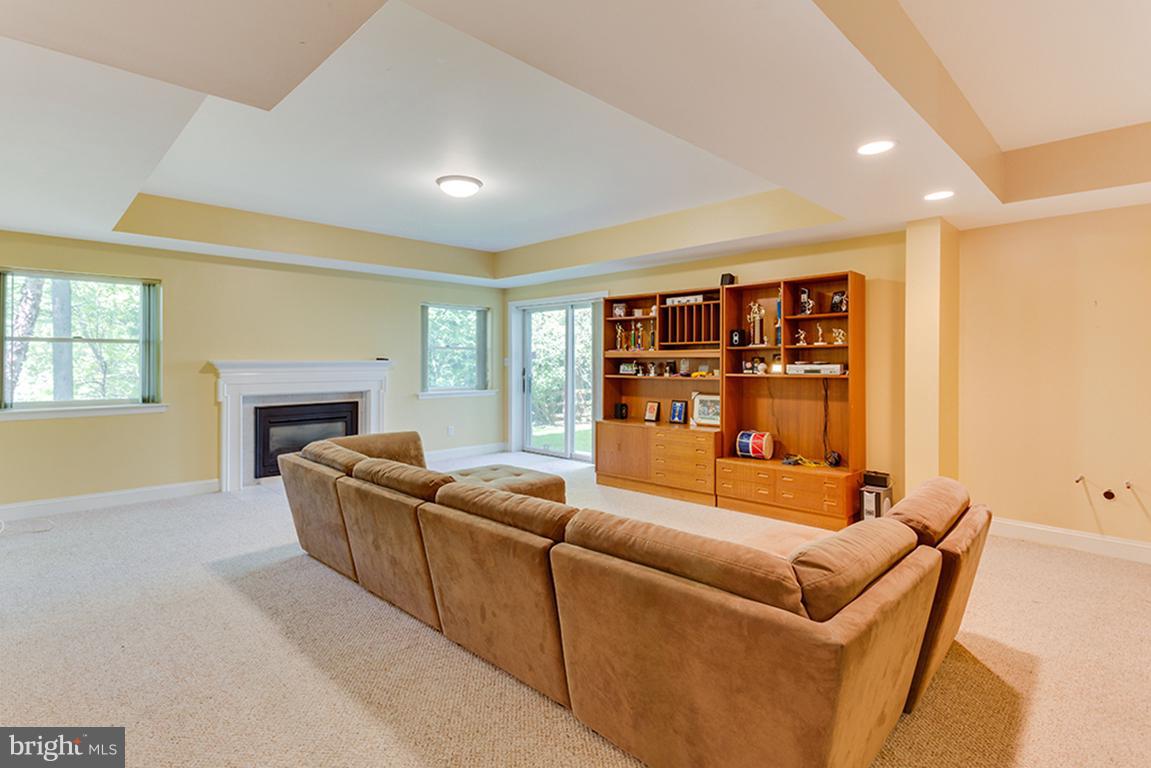 8002 Overhill Road Bethesda, MD 20814 - Photo 25 of 30 Large above grade basement w walkout