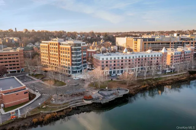 a front view of a building