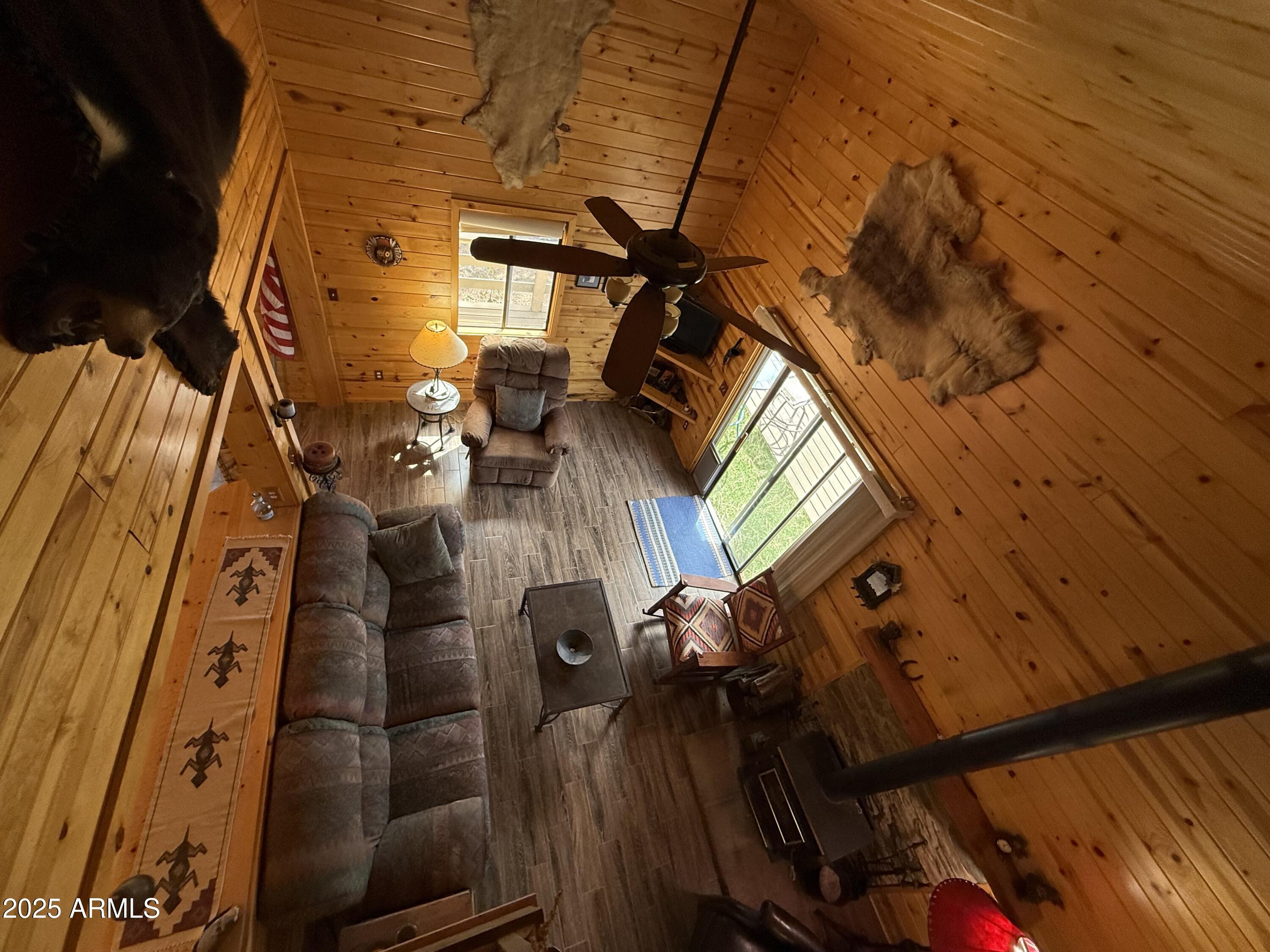 22761 South Eagle Mine Road Crown King, AZ 86343 - Photo 25 of 34 Living area from loft