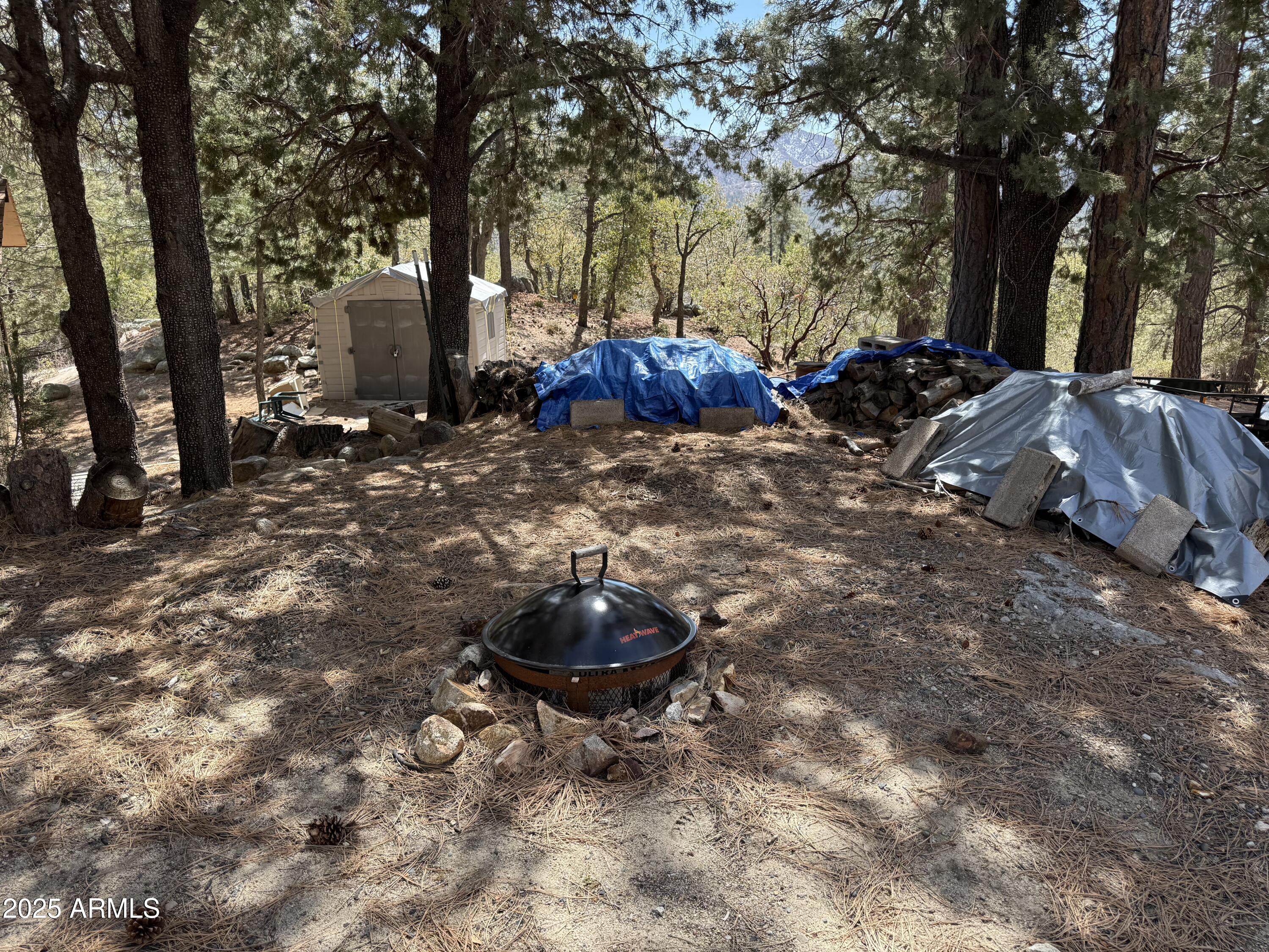 22761 South Eagle Mine Road Crown King, AZ 86343 - Photo 30 of 34 Flat area perfect for recreating