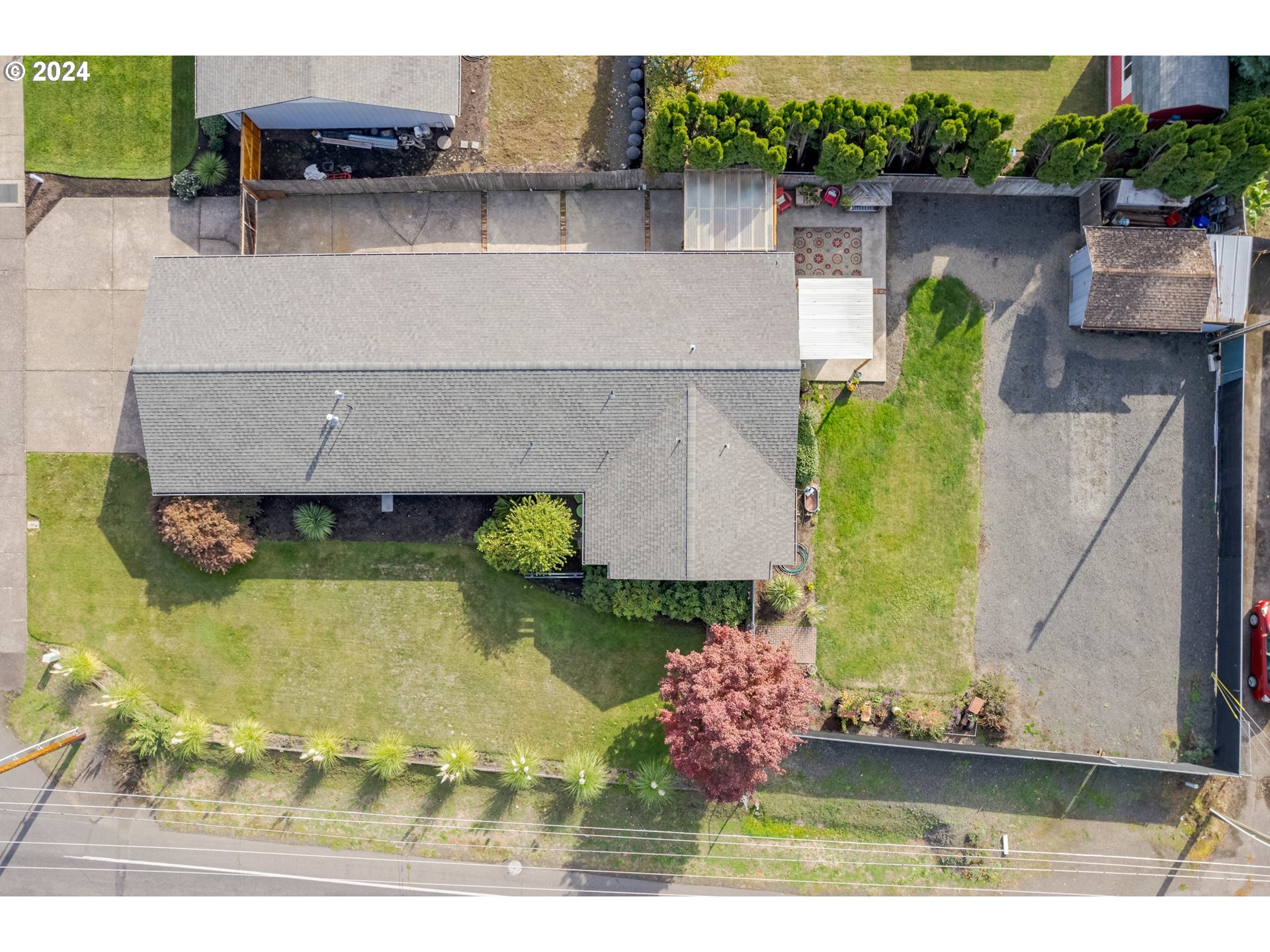 3456 Tempa Street Eugene, OR 97404 - Photo 46 of 48 an aerial view of a house with outdoor space