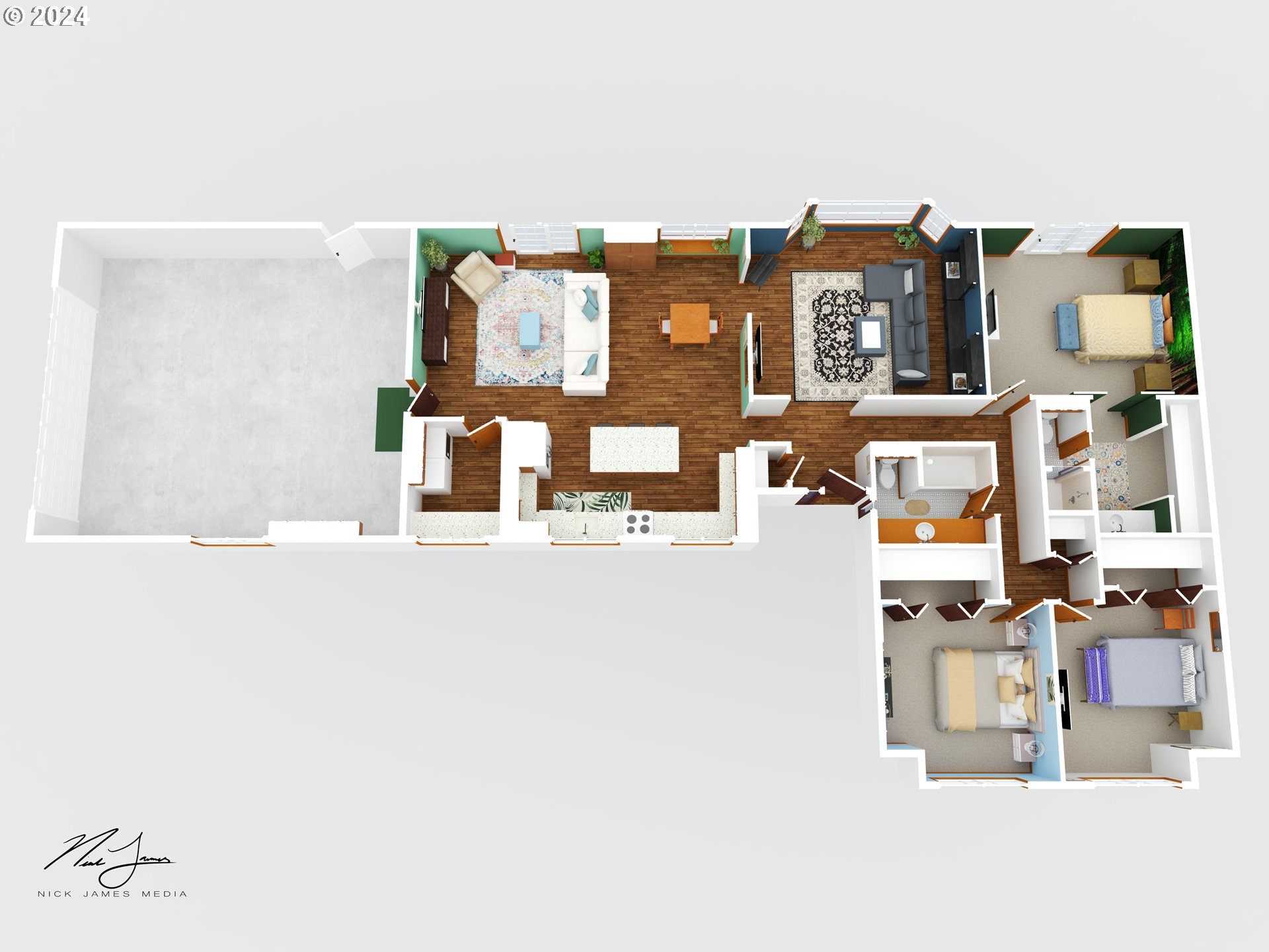 3456 Tempa Street Eugene, OR 97404 - Photo 48 of 48 a picture of a floor plan