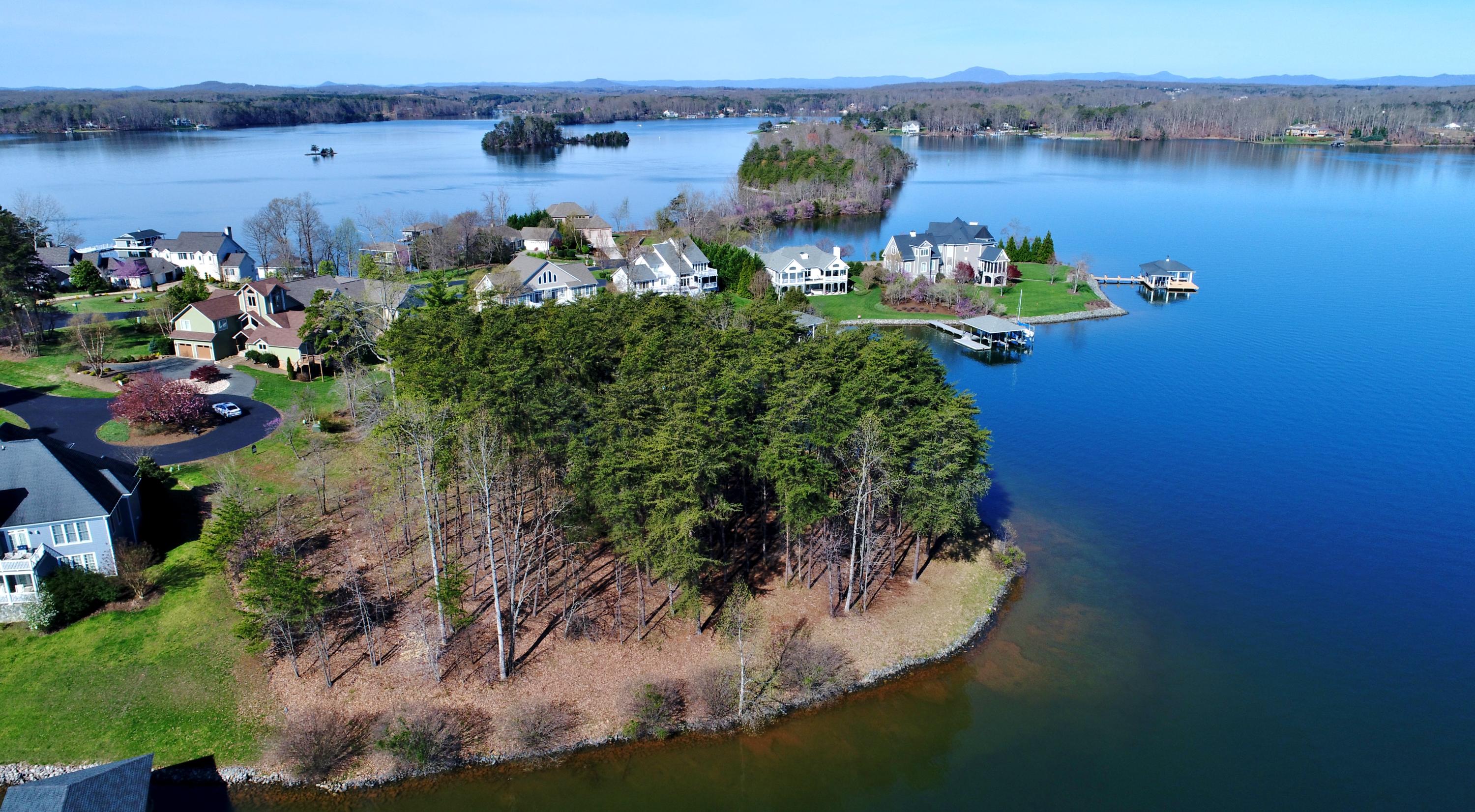 Lot 45 Fantasy Point Cir Union Union Hall, VA 24176 - Photo 24 of 30 a view of a lake with a mountain in the back