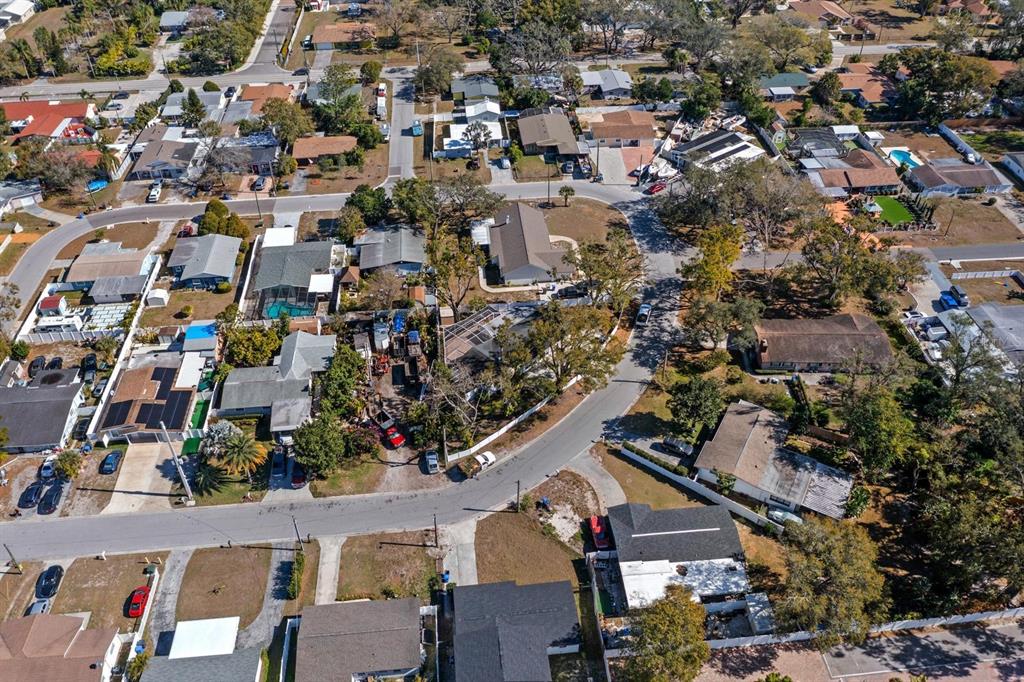 8644 May Circle Tampa, FL 33614 - Photo 25 of 28 an aerial view of residential houses with outdoor space