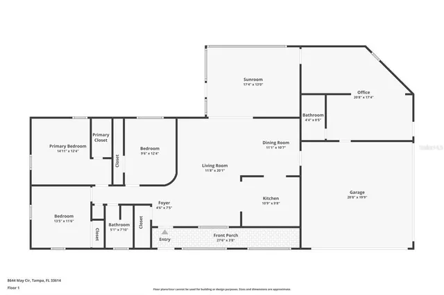 $459,999 | 8644 May Circle, Tampa, FL 33614