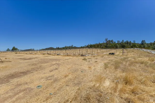 a view of a lake with a mountain