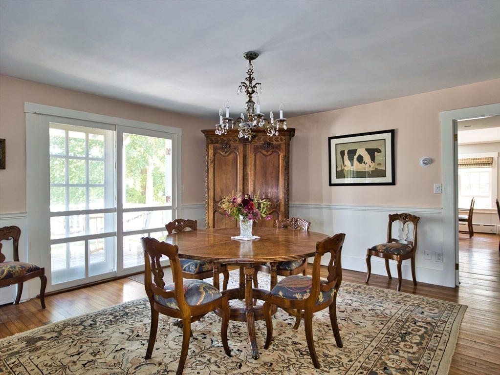 56 Maple Avenue Little Compton, RI 02837 - Photo 8 of 33 a view of a dining room with furniture window and wooden floor