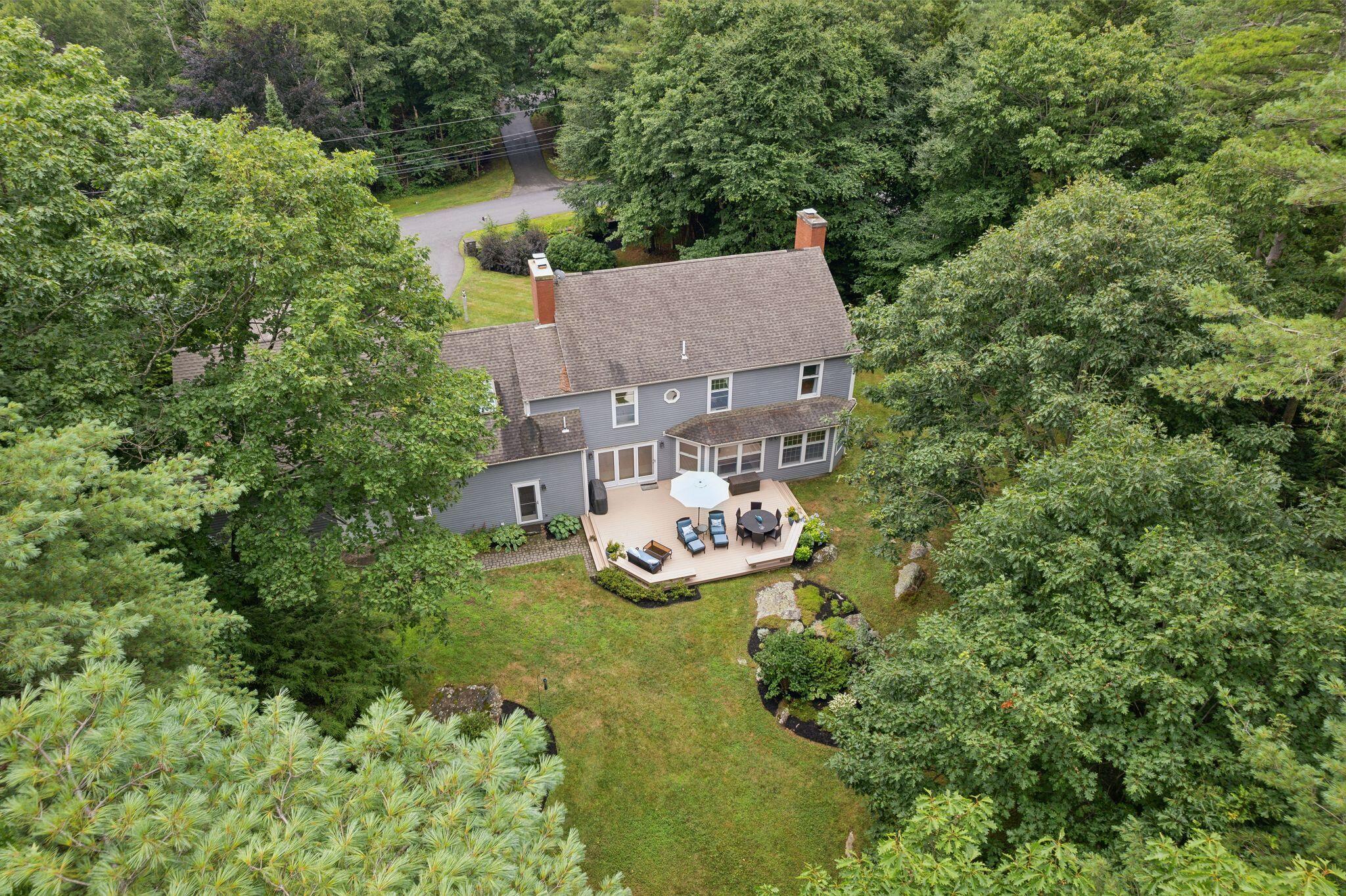 78 Schooner Ridge Road Cumberland Foreside, ME 04110 - Photo 51 of 61 Exterior Drone