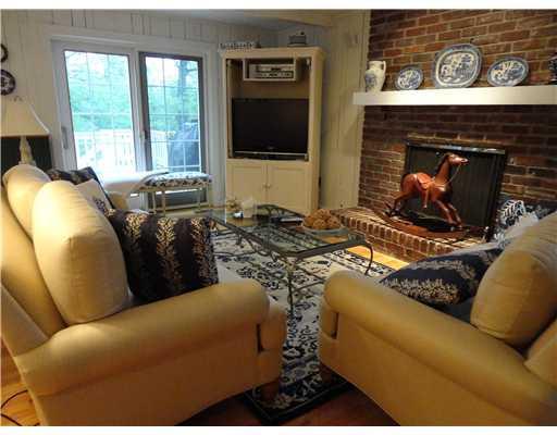 Great Room. Kitchen opens into family room for modern family living